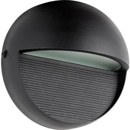 SUNSHINE LIGHTING Sunlite 1-Light Black LED Outdoor Decorative Light Sconce Fixture 81435-SU